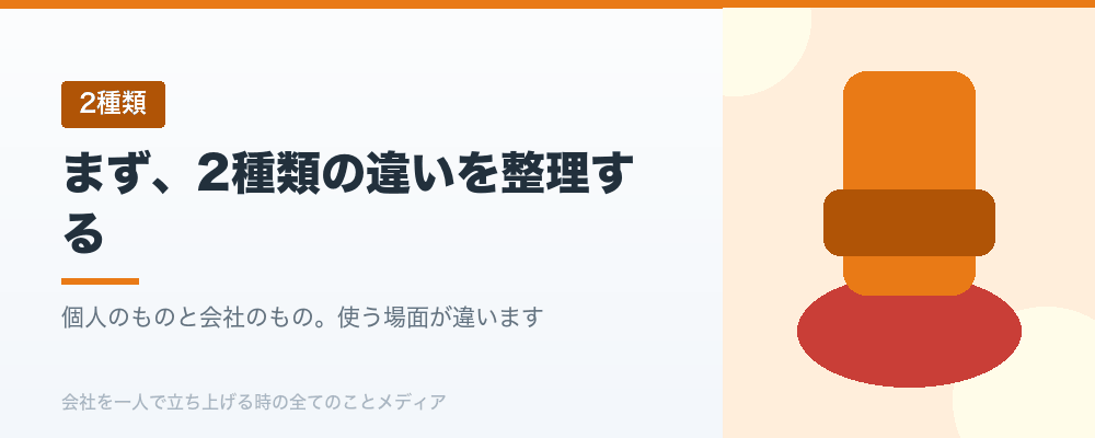 まず、2種類の違いを整理する