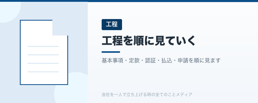 工程を順に見ていく