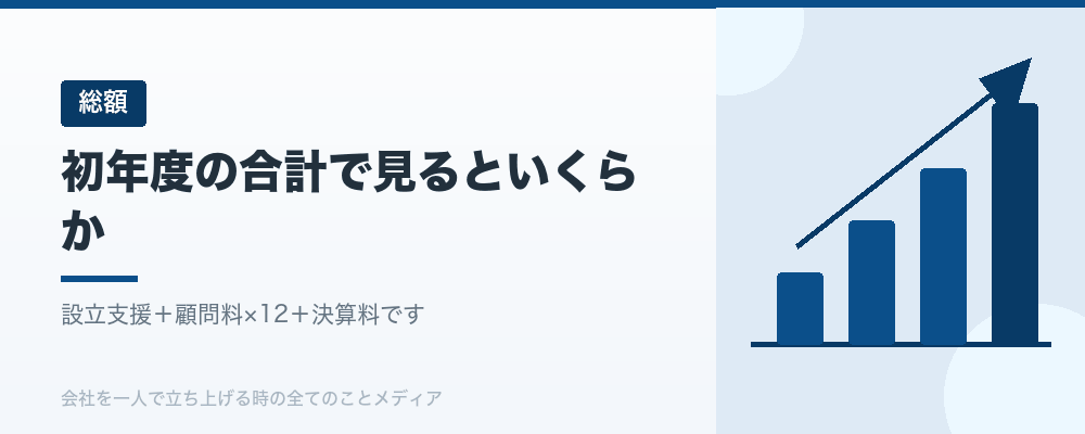 初年度の合計で見るといくらか